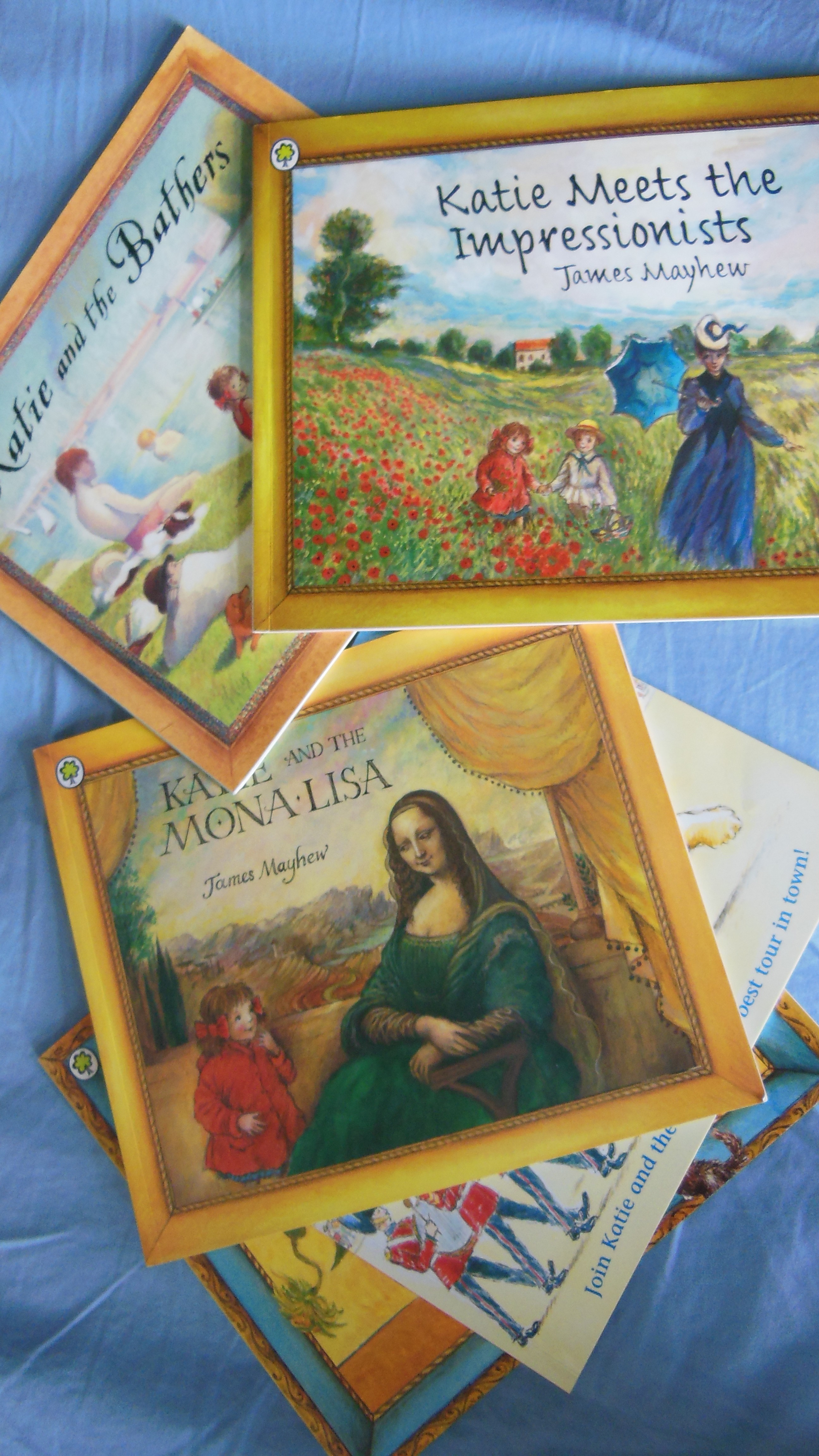 Katie Meets the Impressionists books for homeschool fine arts study