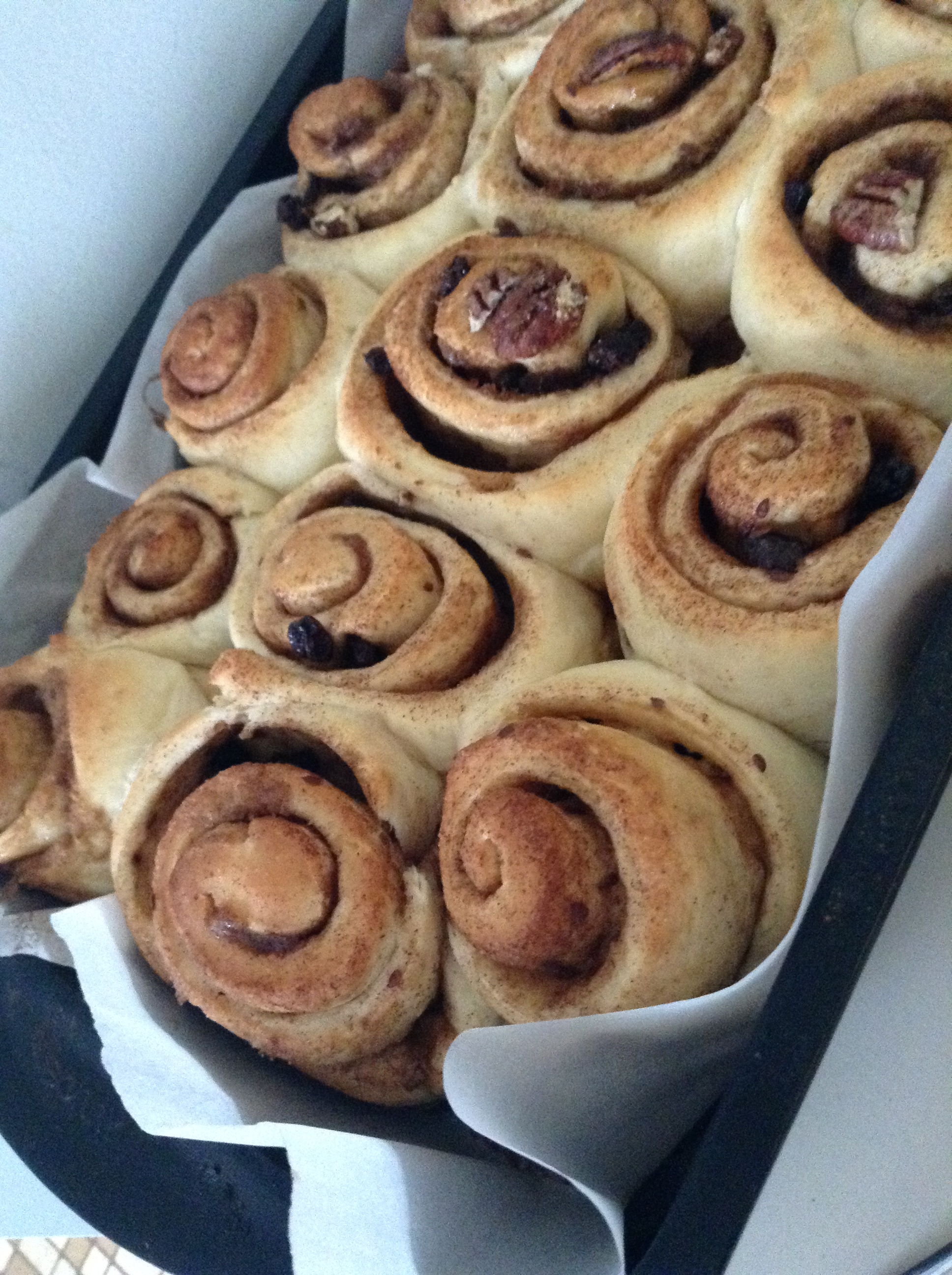 Cinnamon buns by Madelyn
