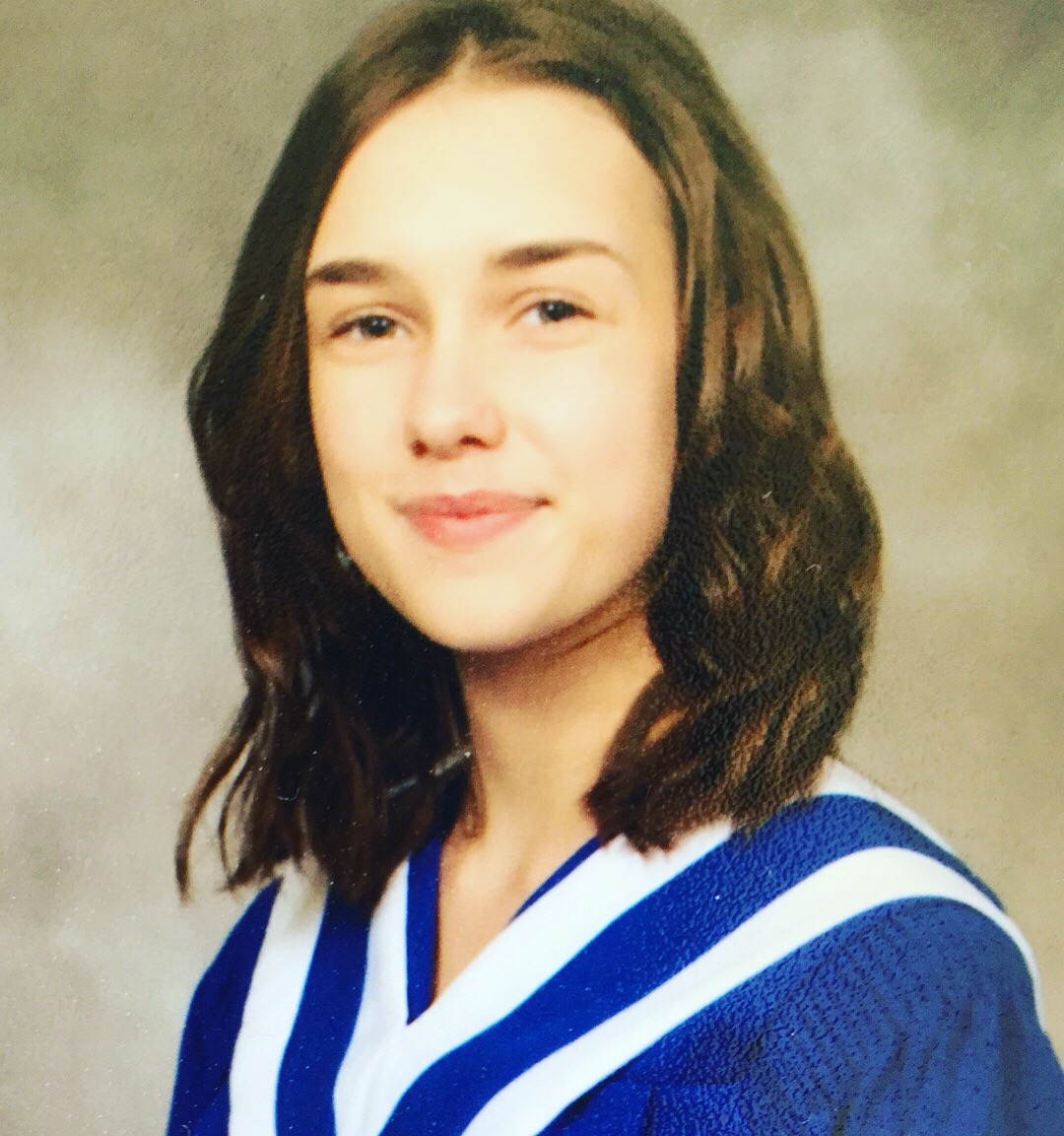 Hannah as a graduate