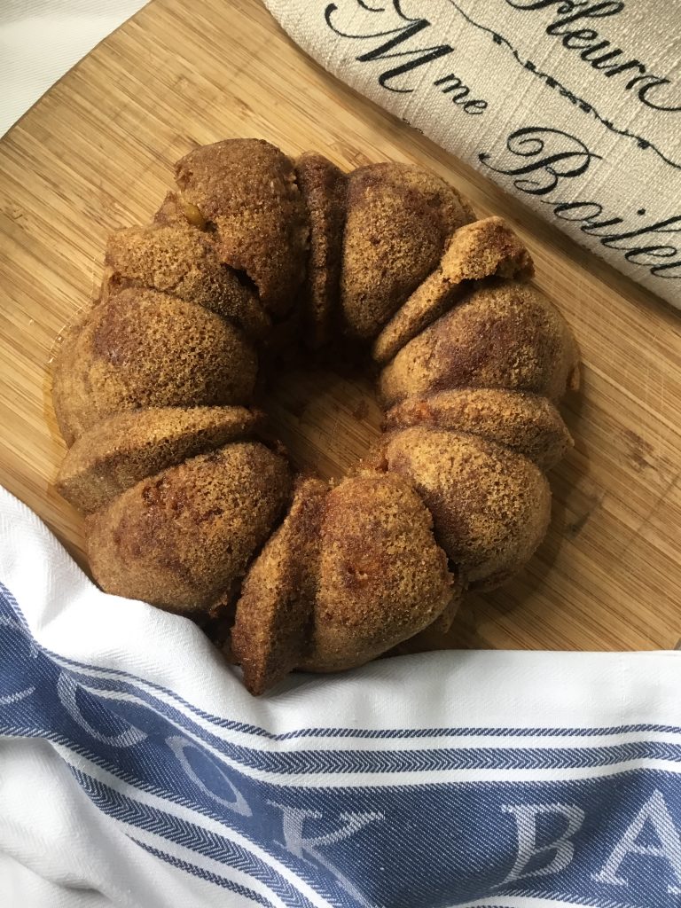 Apple bunt bread is something you can make when you hometead in any home