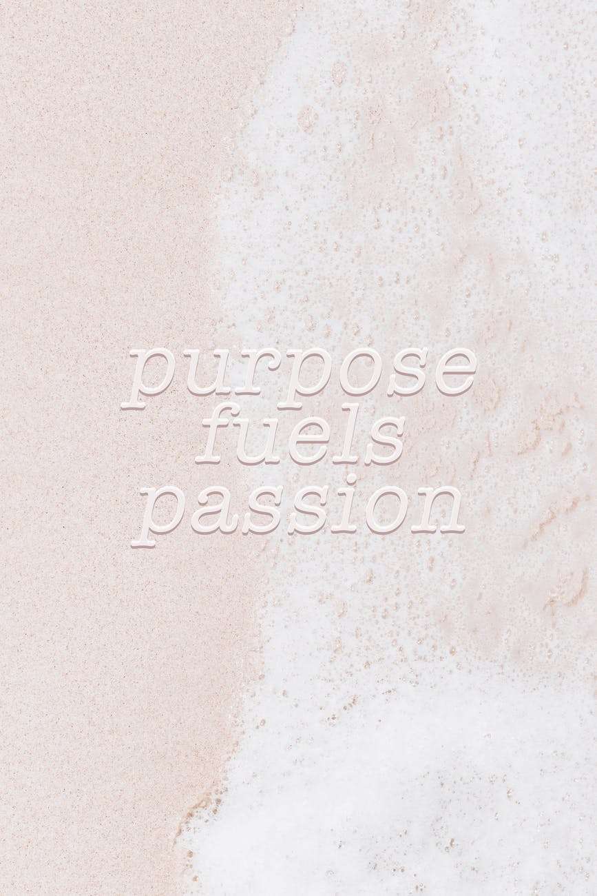 a life lived on purpose