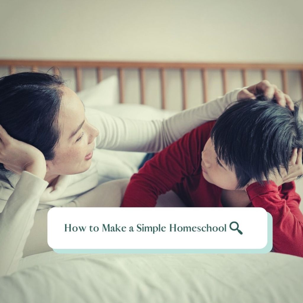 how to make a simple homeschool
