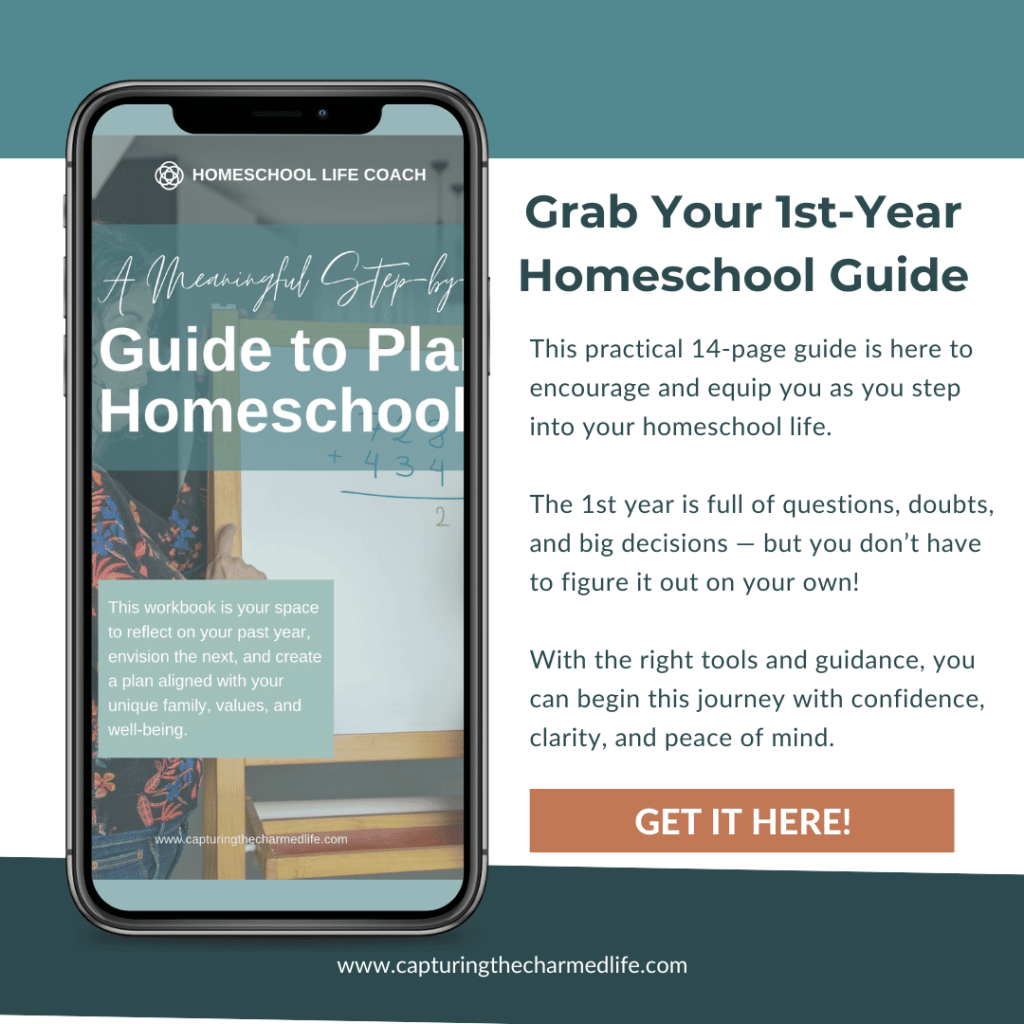 1st Year Guide to Homeschool Year