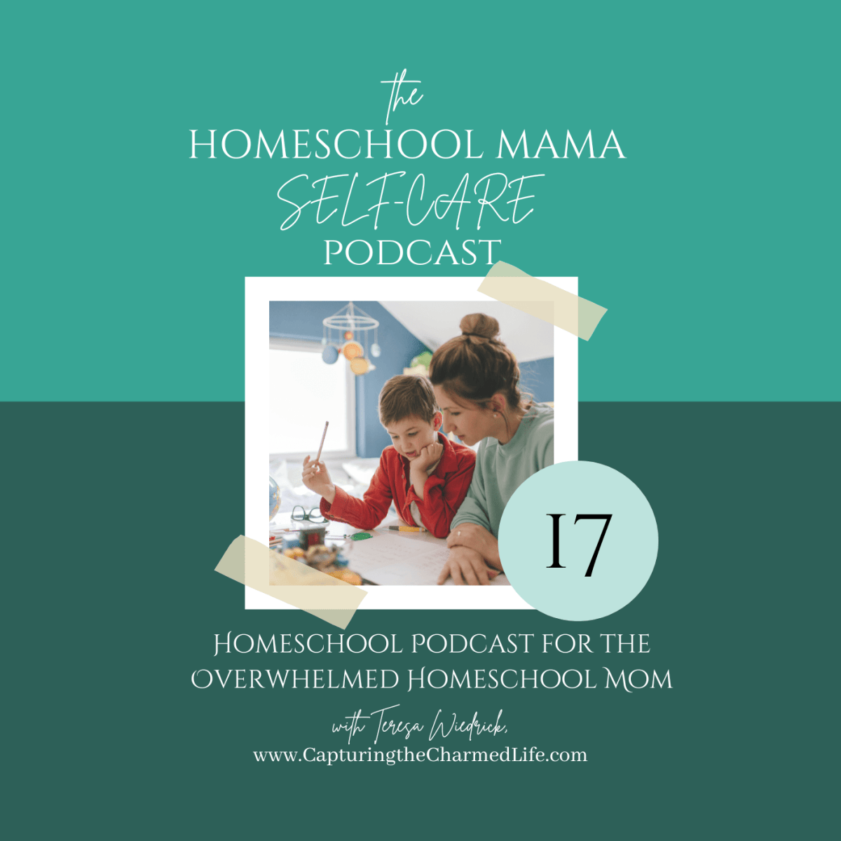 Tackling Homeschool Mom Overwhelm in the Homeschool Mom Podcast