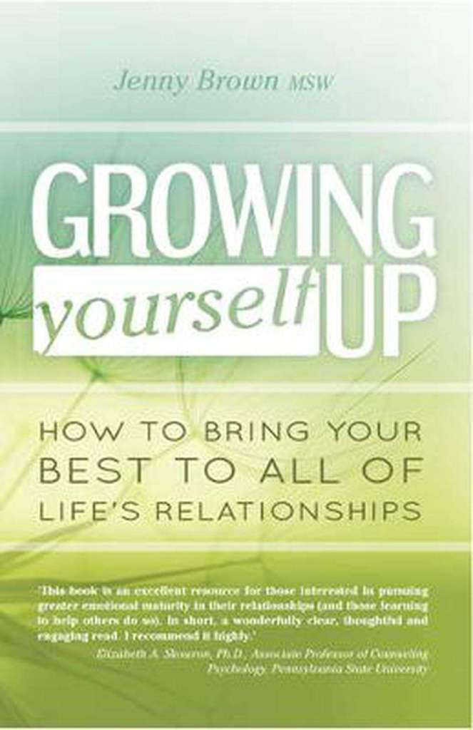 growing yourself up by Jenny Brown