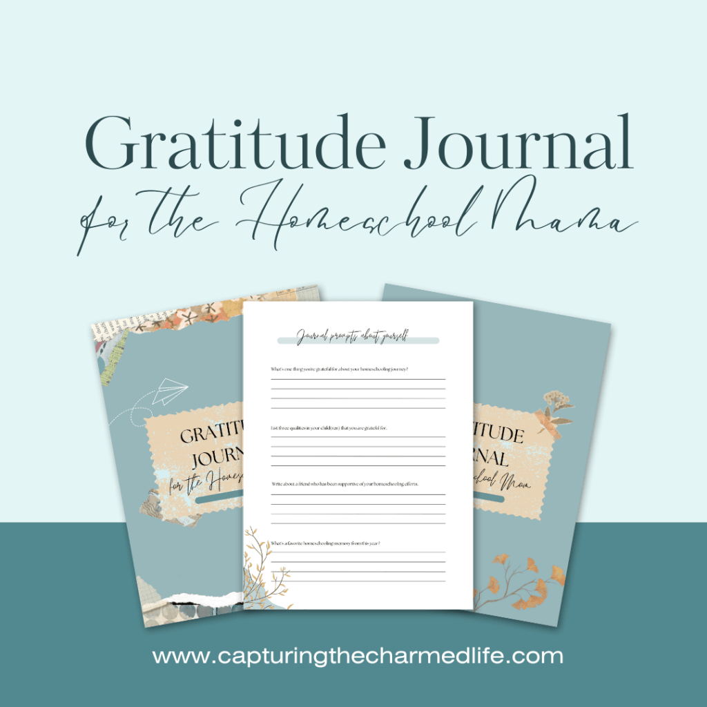 Gratitude Journal for the Homeschool Mama🌼📖