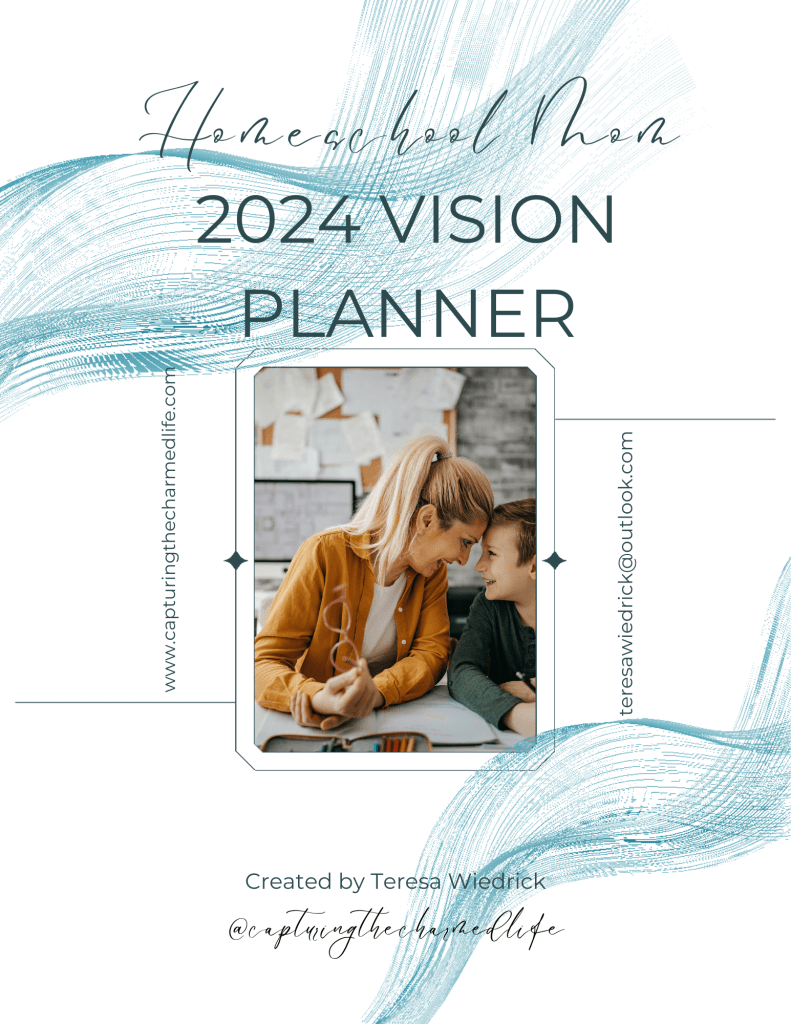 Homeschool Mom Vision Planner 2024