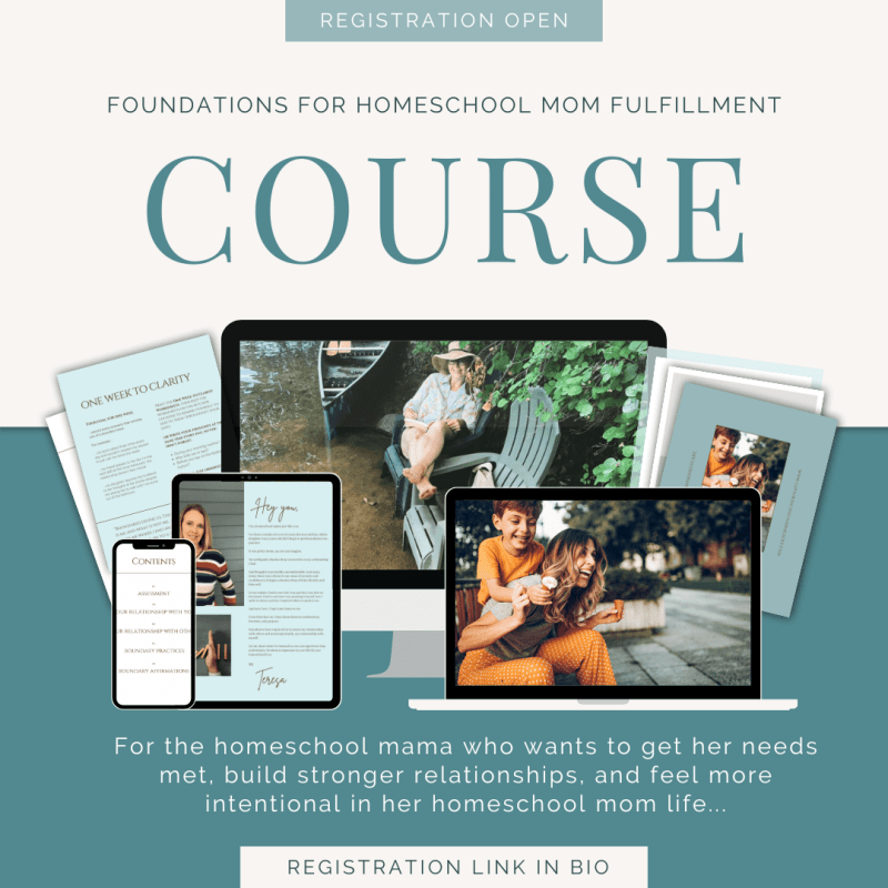 Foundations for Homeschool Mom Fulfillment Self-Directed Course