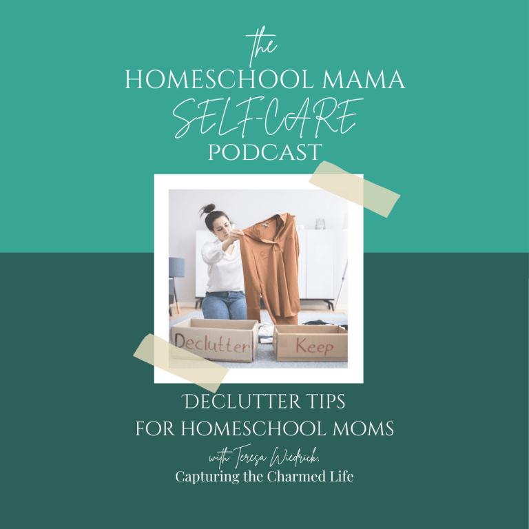 10 Declutter Tips for Homeschool Moms with Simple by Emmy