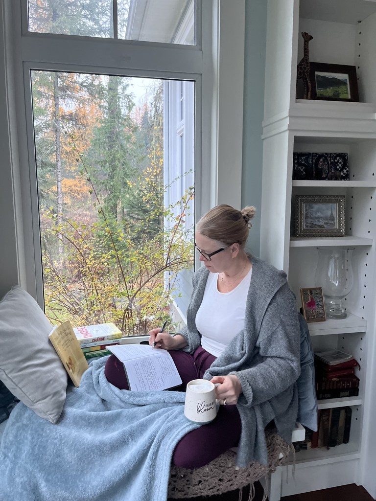 Teresa Wiedrick, Certified Life Coach, and Graduated Homeschool Mom investing in herself