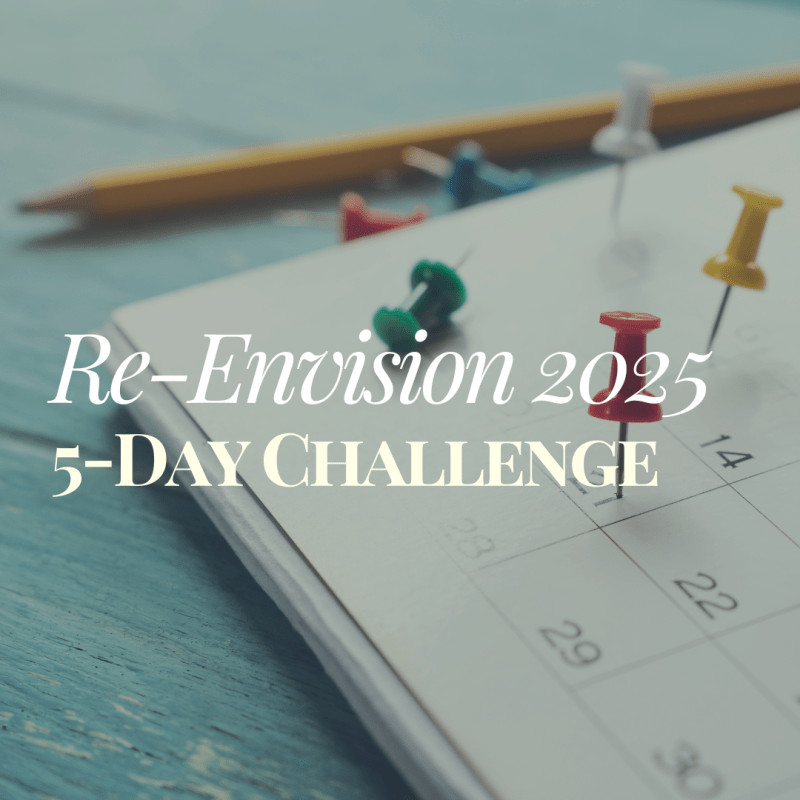 Re-Envision 2025 5-Day Challenge for Homeschools
