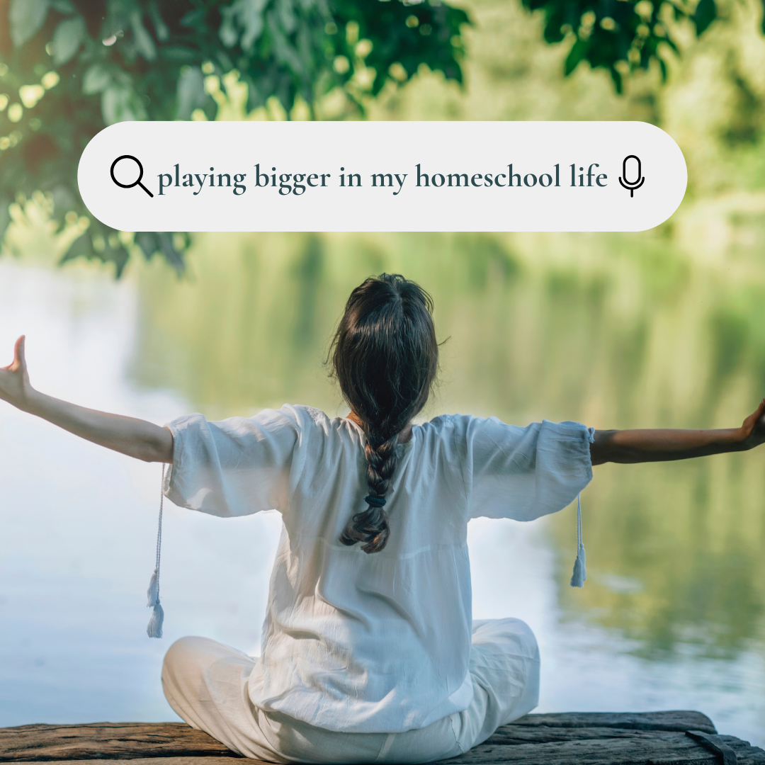 Radical acceptance homeschool practices mean letting go of unconscious restraints we’ve placed on ourselves—learn more in the Book Club Post.