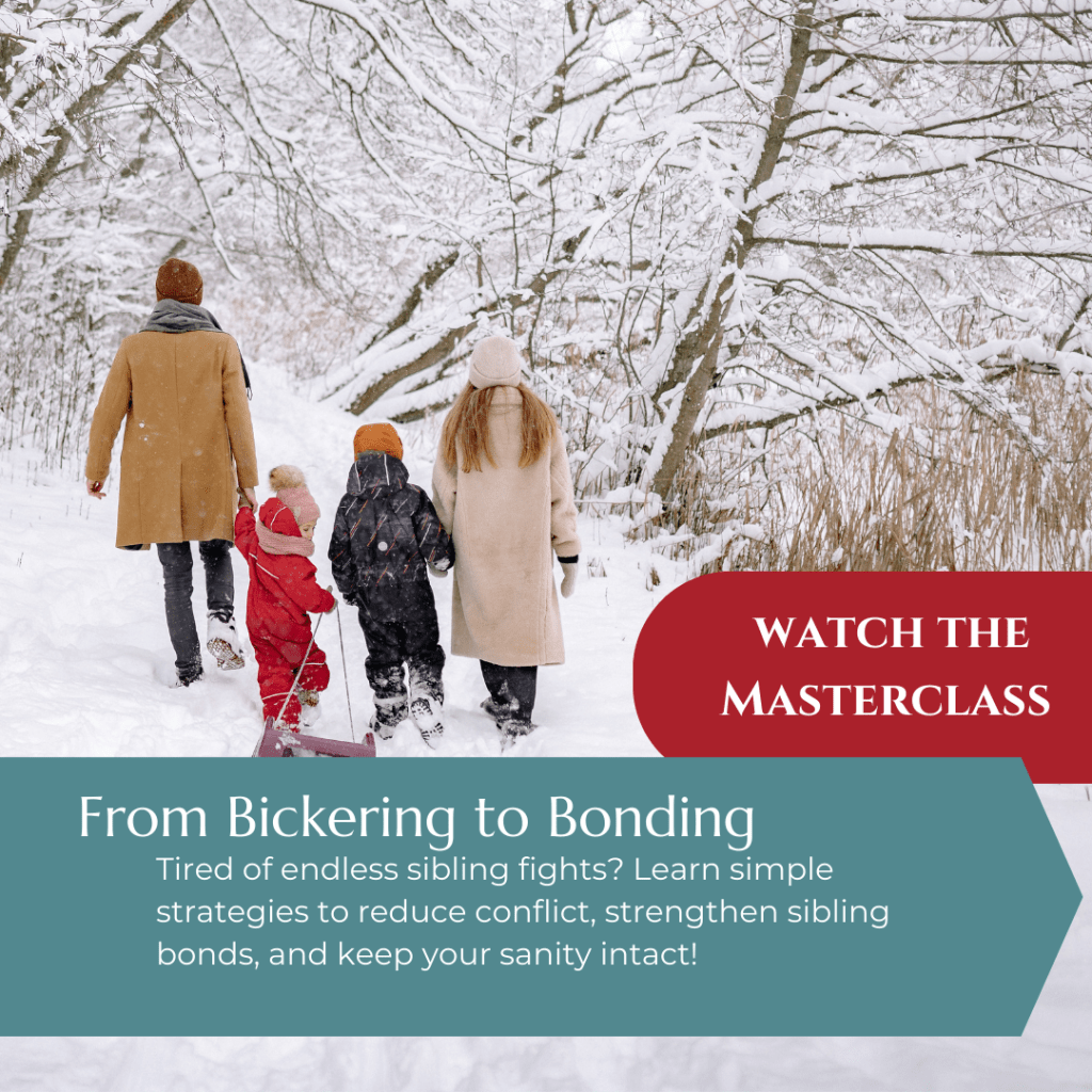 From Bickering to Bonding Homeschool Mom Masterclass Series