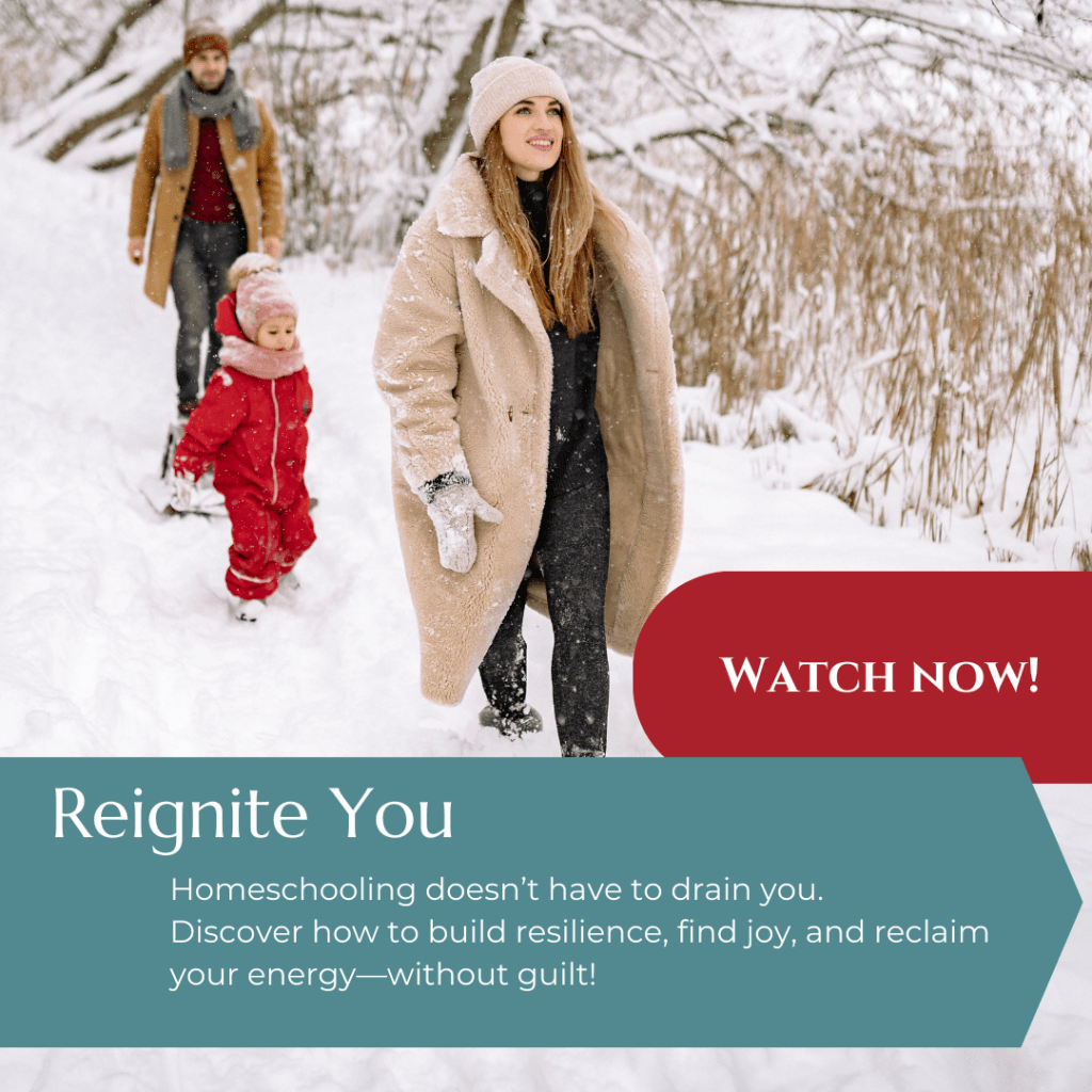 Reignite You Homeschool Mom Masterclass Series
