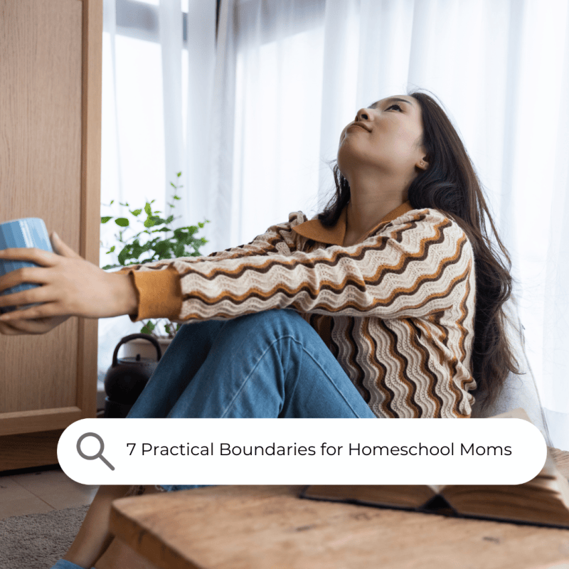 7 Practical Boundaries for Homeschool Moms