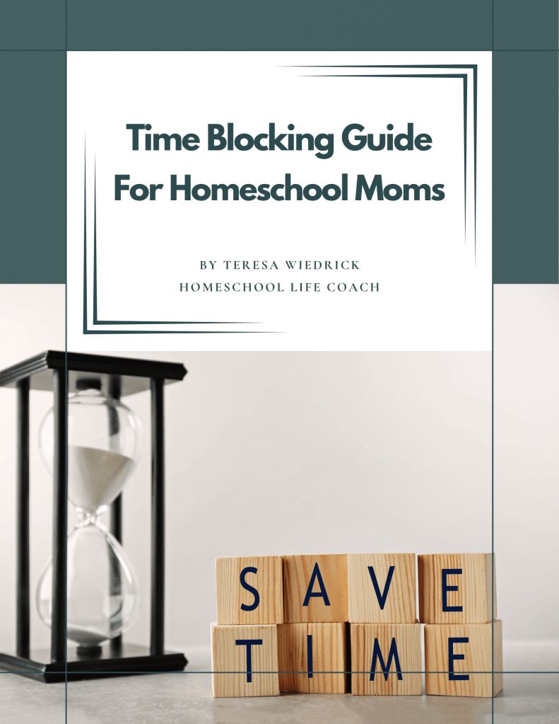 A Time Blocking & Time Audit Guide for Homeschool Moms