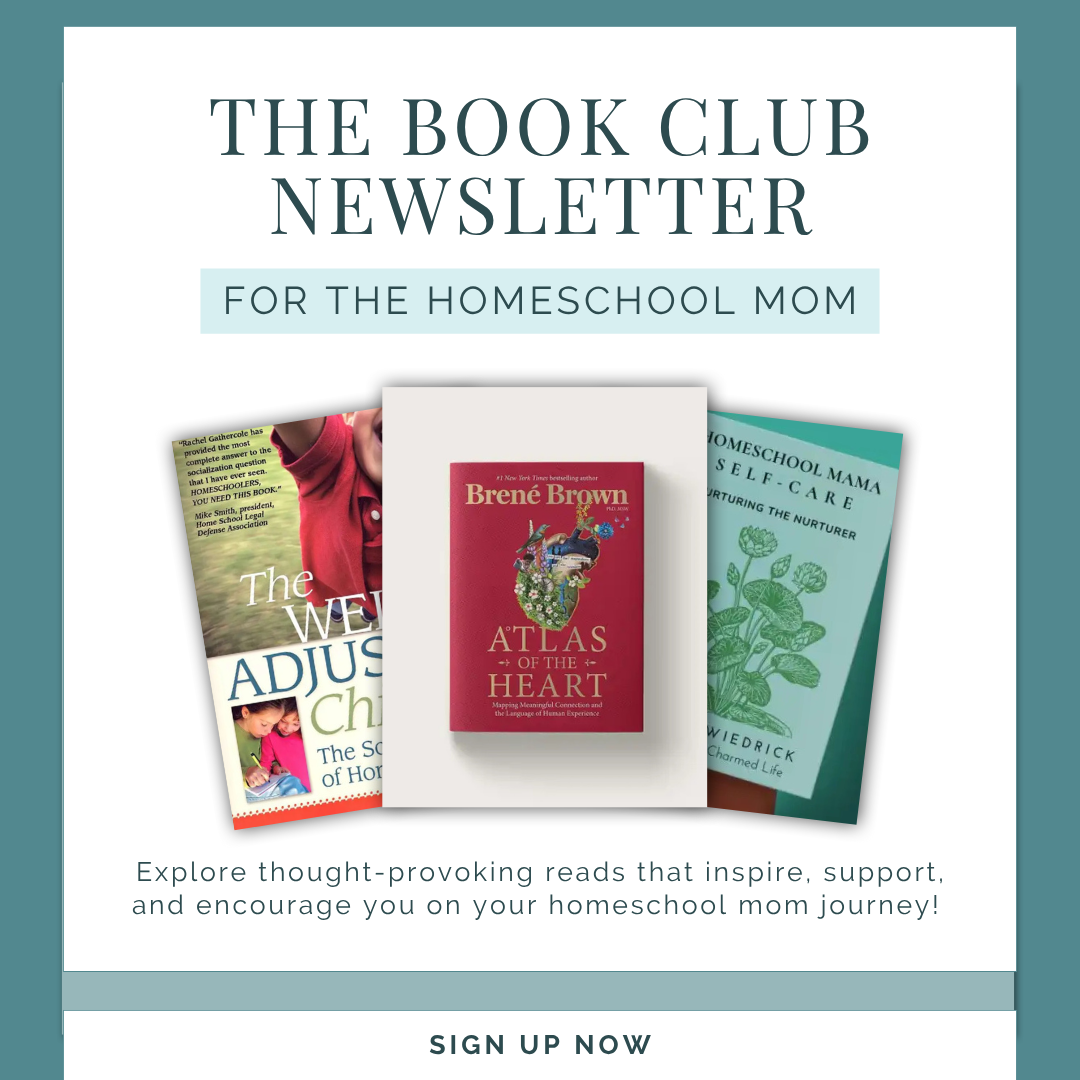 Confident Homeschool Mom Book Club Newsletter
