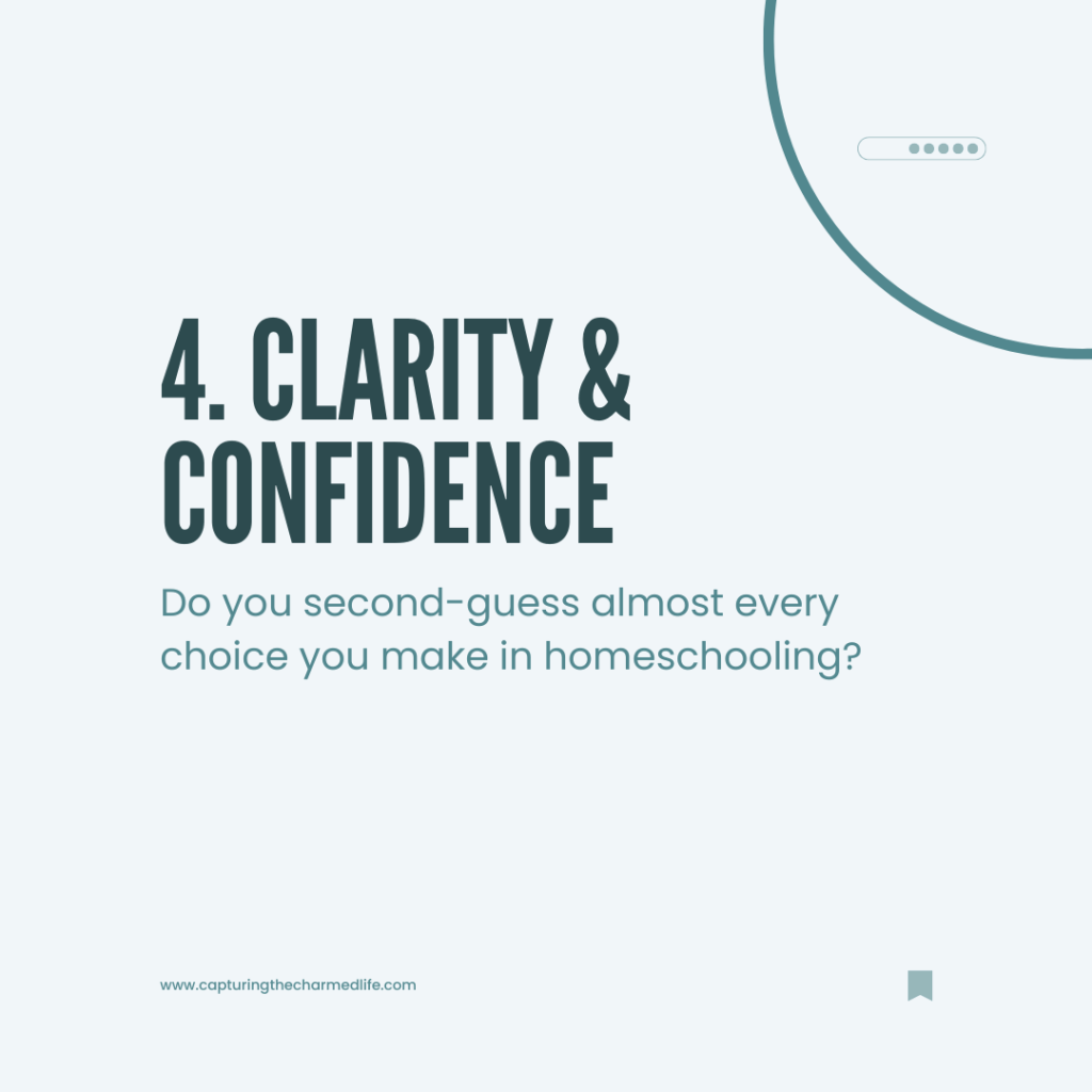 4. Clarity and confidence