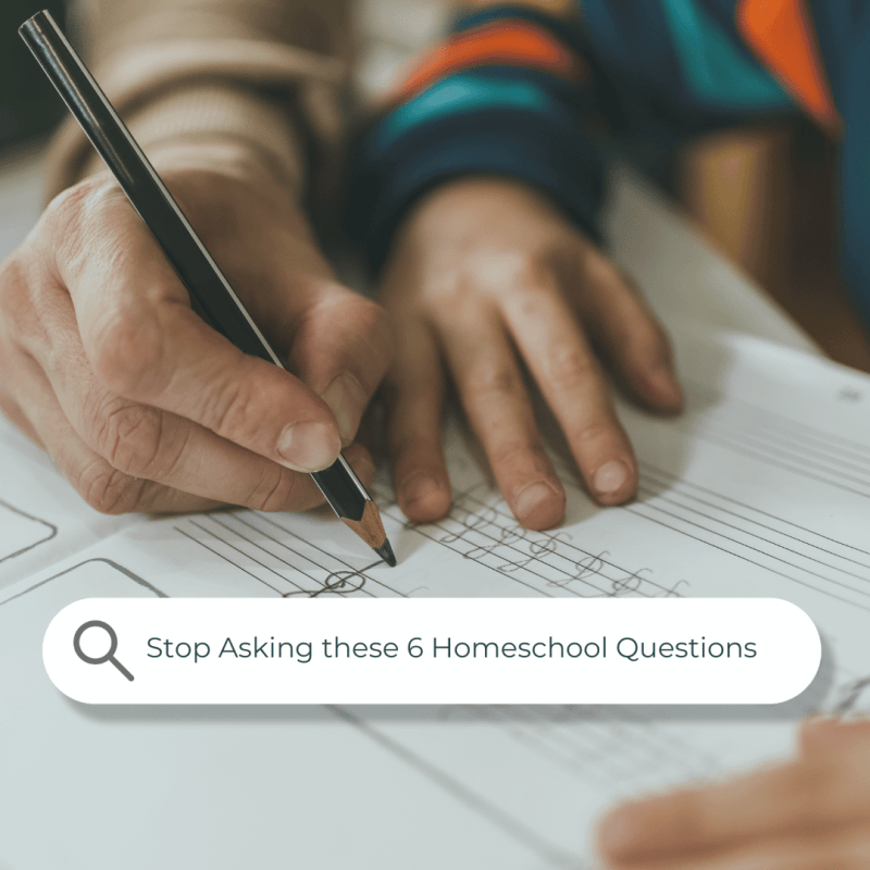 Stop asking these 6 homeschool questions that leave you feeling defeated. Learn what to ask instead to build confidence and clarity.