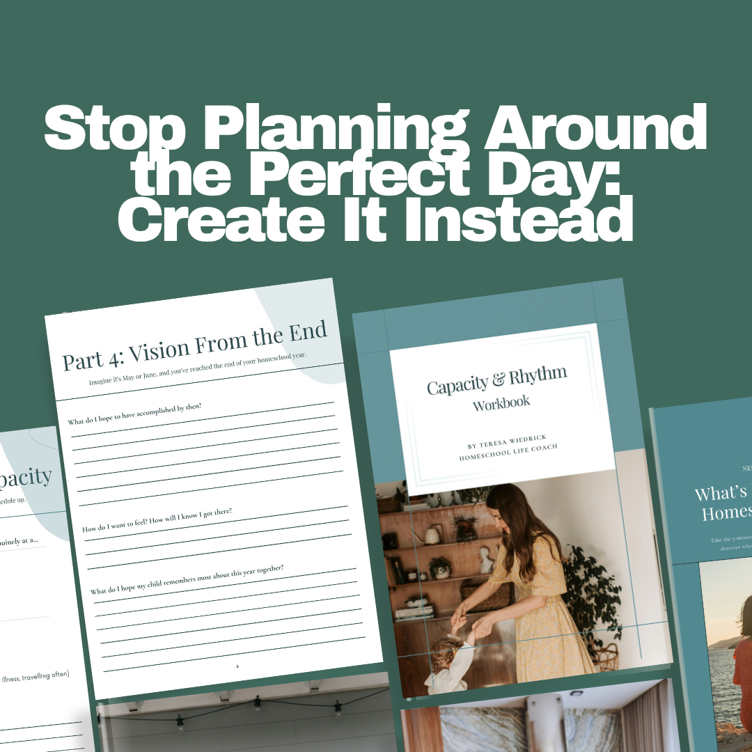 A Realistic Planning Tool for Homeschool Moms | Capacity & Rhythm Workbook - Image 2
